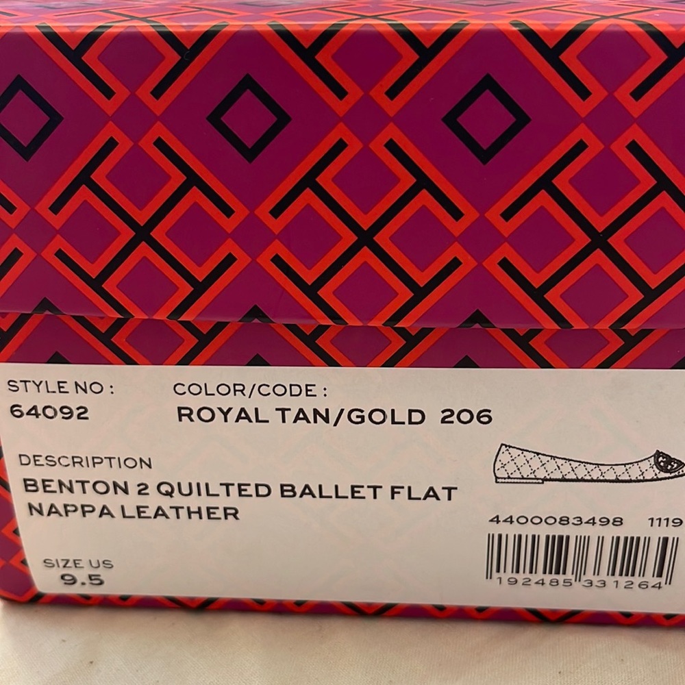 Tory Burch Royal Tan size 9.5